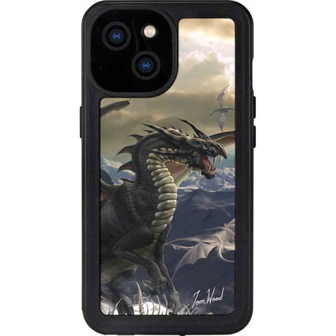 Rogue Dragon by Tom Wood iPhone 15 Waterproof Case